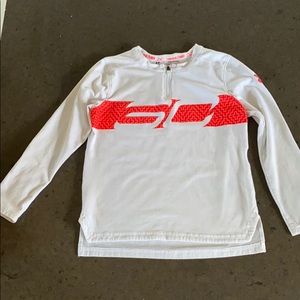Youth Under Armour long sleeve cotton shirt.